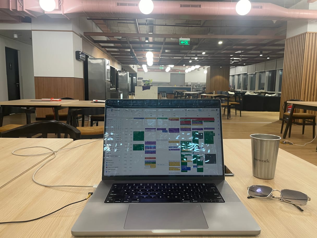 Some perspective on working hard